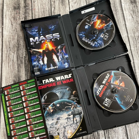 2 Space themed PC games Star Wars Empire at War & Mass Effect complete & Euc - Picture 4 of 6